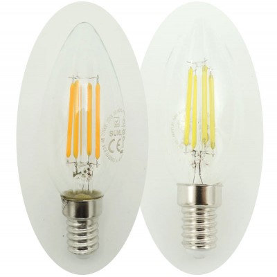 Sunlight Mum Rustik Led Ampul 4 W Beyaz, Gün Işığı