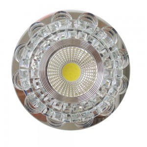 Silver Kristal Sıva Altı Spot Cob Led Armatür Beyaz, Gün Işığı