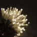 Dış Mekan Led Aydınlatma 10M Ağaç Işığı 100L Beyaz Kablo 4 Renk