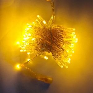 Dış Mekan Led Aydınlatma 10 Mt Sarı Kablo Amber Işık