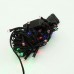 İç Mekan Led Aydınlatma RGB Animasyonlu Siyah Kablo 5M İp Yılbaşı Süs