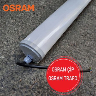 Osram Ledli Sıva Üstü Etanj Tavan Armatürü 120cm 60W Yüksek Lümen