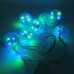 Yıldız Animasyonlu RGB Led 8 Top Işık Disko Küre Aydınlatma 220 Volt 