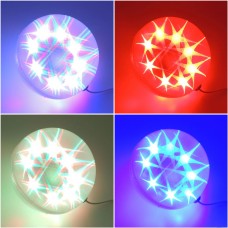 Yıldız Animasyonlu RGB Led 1 Top Işık Disko Küre Aydınlatma 220 Volt 