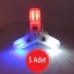 Kısa Led Gece Lambası 0,5W Tasarruflu Işıklı Fişli Düğmeli 5 ADET