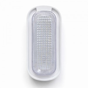 Oval Led Aydınlatma Armatürü İç Dış Mekan Lamba 24W Beyaz Işık