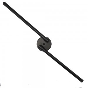 Çift Yönlü Eskitme Led Aplik Siyah Renkli Gün Işığı 