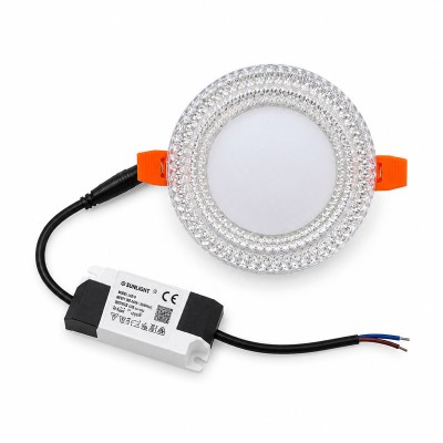 Manolya 3 Renkli Kristal Sıva Altı LED Panel Armatür 10 Watt Ayarlı Manolya 3 Renkli Kristal Sıva Altı LED Panel Armatür 10 Watt Ayarlı