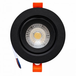 Uzay 3 Renkli Sıva Altı LED Panel Armatür Renk Anahtarlı Siyah