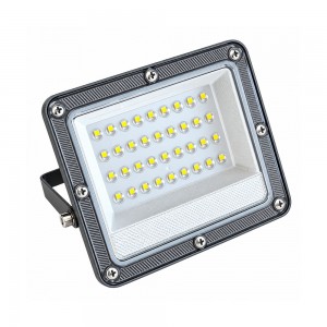 Dış Mekan Slim Led Projektör 30 Watt Yüksek Lümenli Beyaz Işık 