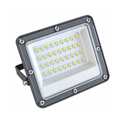 Dış Mekan Slim Led Projektör 30 Watt Yüksek Lümenli Beyaz Işık 