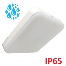 Kare Beyaz Kasa İç/Dış Mekan 30W Led Armatür Beyaz Işık